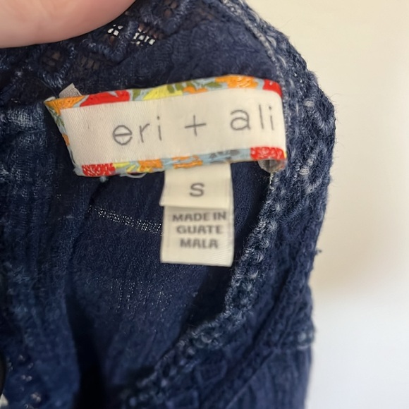 Anthropologie Eri + Ali Sweetbriar Tank in Navy - Picture 5 of 8